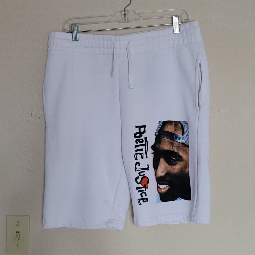 - Tupac Poetic Justice drawstring Shorts